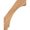 Ekena Millwork 5 1/2"W x 12"D x 16"H Imperial Smooth Knee Brace, Western Red Cedar BRC06X12X16IMP00SWR - alternate 3
